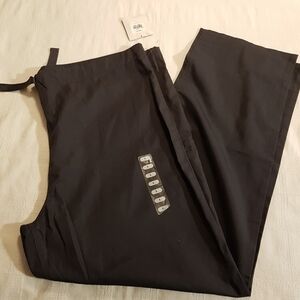 Cherokee men's Large pewter scrub pants unisex fit, NWT